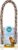 JW Pet Comfy Perch For Birds Flexible Multi-color Rope, Medium – 32″ Length