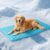 Ice Silk Cooling Mat for Dogs & Cats, Q-MAX>0.45 Rapid Heat Dissipation, Non-Slip, Washable & Foldable, Ideal Summer Comfort for Pet，Small