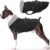Lelepet Warm Dog Coat Adjustable Dog Fleece Vest Waterproof Jacket for Dogs