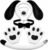 6PCS Puppy Dog Costume Set for Adults, Puppy Dog Ears Headband, Paw Gloves, Dog Nose, Tail, Bow Tie & Bell Collar, Halloween Dog Cosplay Costume Accessories