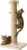 ZOMISIA 35” Tall Cat Scratching Post for Indoor Cats Adults | 4.7” Large Scratch Post, Thicken Wooden Base, Sisal Scratcher Top & Dangling Balls, Super Sturdy
