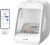 PawsPik Automatic Microchip RFID Cat Feeder, 16-Cup, White | ISO Microchip & PawsPik RFID Tag Compatible, App Control, Portion Control, Personalize Feeding