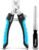 Candure Dog Nail Clippers and Trimmer with Safety Guard to Avoid Over-Cutting Toe Nails, Professional Grooming Pet Nail Clipper with Nail File for Small, Medium & Large Breeds | Pet Dog and Cat Nail Clipper