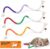 Potaroma Cat Toys Chew Ropes 3Pcs with Refillable Natural Catnip, Safe Teeth Cleaning Toy for Indoor Kittens, Interactive Cat Nip Kitty Toys for All Breeds 19.5 Inches | Safe Teeth Cleaning & Teething for Indoor Kittens, Interactive Cat Nip Kitty Toys for All Breeds 19.5 Inches