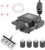 AQQA Powerful Aquarium Air Pump, 4 Air Outlets, Adjustable Oxygen Aerator with Complete Accessories for Large Fish Tanks, Ponds & Seafood Markets (12W/18W)