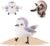 Potaroma Cat Toys Flapping Bird (No Flying), Lifelike Sandpiper Chirp Tweet, Rechargeable Touch Activated Kitten Toy Interactive Cat Exercise Toys for All Breeds Cat Kicker Catnip Toys 4.0″ | Lifelike Sandpiper Chirp, Touch Activated, Rechargeable Kitten Kitty Exercise Catnip Kicker for All Breeds 4.0 Inches