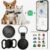 GPS Tracker for Dogs, Smart Collar with Real-Time Location – Pet Location Tracker with Holder, No Monthly Fee/No SIM Card, Works with iOS Find My【Apple MFi Certified】 ﻿, Ultra-Slim, IP68 Waterproof