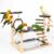 Bird Playground,Parrot Stand with Feeding Cup, Swing, Chew Toys,Removable Tray,Suitable for Small to Medium Birds, Ideal Perch for Budgerigars, Parakeets,Cockatiels