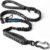 IOKHEIRA Multifunctional Tactical Dog Leash Heavy Duty,4-6 FT Strong Bungee Leash with Car Seatbelt, Shock Absorbing Dog Lead for Large, Medium Dogs