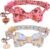 PTDECOR Thanksgiving Cat Collar with Bow, Turkeys Pumpkins Pet Collar