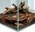Hermit Crab Accessories Set – 3-in-1 Hideout with Climbing Tunnel & Burrow Cave, Reptile Hide for Leopard Gecko, Also Suits Small Snakes, Frogs, and Amphibians(Brown)