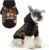 KOOLTAIL Halloween Dog Hoodie Sweatshirt, Pumpkin Pet Costume Outfit, M