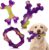 Frienhund Tough Dog Toys for Aggressive Chewers 3 Pack, Indestructible Dog Toys for Large Dogs, Dog Chew Toys, Aggressive Chew Toys to Keep Them Busy, Dog Toy for 30-75lbs Medium/Large Breeds