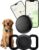 GPS Tracker for Dogs (iOS & Android) – No Subscription Dog GPS Tracker Collar Smart Cat Real-Time Activity Tracker, Works with Google Find Hub & Apple Find My App, Anti-Lost for Pet Items Kitten Grey
