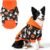 PUPTECK Halloween Dog Hoodie, Warm Autumn Winter Clothes Pet Coat