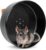 Niteangel 13.8” Chinchilla Wheel – Quiet & Sturdy Exercise Wheel for Chinchilla or Other Similar-Sized Pets (for Chinchilla, 13.8 inch Running Drum Wheel)