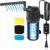 AquaMiracle Aquarium Filter for Green Water, U – V Fish Tank Filters with Timer (4/8/12/24 Hrs), Dual Mode (Aeration/Rainfall) Fish Filter for 10-40 Gallon Tanks, Flow Rate and Direction Adjustable