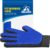 Pet Hair Remover Glove – Gentle Pet Grooming Glove Brush – Deshedding Glove – Massage Mitt with Enhanced Five Finger Design – Perfect for Dogs & Cats with Long & Short Fur – 1 Pack (Right-hand), Blue