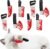 8pcs Catnip Toy, Indoor Knife Shaped Cat Toy Horror Plush Interactive Chew Bite Toys for Halloween Christmas Cat Kitten Indoor Festive Holiday Cat Lover Gift