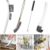 XANGNIER Bird Cage Cleaner Brush Kit,Bird Poop Remover Cleaning Tools Set Accessories for Small,Medium,Large,Tall,Stainless Steel,Parakeet,Budgie,African Grey Parrot,Cockatoo Birds Cage Accessories