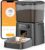 oneisall Automatic Cat Feeder, 2.4G WiFi Cat Food Dispenser with App, 12 Cups/3.5L Auto Cat Feeder for Dry Food, Timed Cat Feeder with Portion Control for Small Pets Indoor