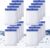 16 Count Large Filter Cartridges Compatible with Whisper Bio Bag Filters, Large Aquarium Filter Cartridge for Whisper 20i 40i, IQ20/30/45/60, PF20/30/40/60 and Repto Filter