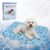 Cooling Mat for Dogs 20 Inch, Patent Self-Cooling Gel Pad for Small Dogs, | Cats & Rabbits, Waterproof Non-Slip Pet Cooling Mat for Crates, Carriers, Travel, Indoor Outdoor Summer Use