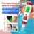 pH Meter Chlorine Tester Digital 7 in 1 Pool Water Tester Kit Salinity Tester for Saltwater Aquarium ORP Meter for Hydroponics Drinking Water Pool Water Tester pH and Chlorine for Pool Spa
