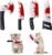 Potaroma 4Pcs Cat Toys, Horror Halloween Knife-Shaped Kitten Catnip Crinkly Sound Toys, Indoor Exercise for All Cat Breeds 6.5 Inches
