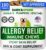 BARK&SPARK Dog Allergy Relief Soft Chews for Skin Health & Seasonal Allergies – Anti-Itch Supplement w/Omega-3, Quercetin & Bromelain Immune Treats for Dry Skin & Hot Spots – Chicken Liver – 180ct