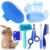 Rabbit Grooming Kit, Rabbit Brush for Shedding with Bunny Nail Clipper, Rabbit Nail Trimmers with Pet Combs for Hamster Guinea Pig Ferret by KALAMANDA
