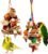 2pcs Bird Toys for Parakeets,Foraging Toys for Birds Parrot Chewing Hanging Toy,Bird Cage Toy for Conure Cockatiel Budgies Lovebird