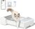 Self Cleaning Litter Box, 2026 Upgraded Open-Top Automatic Cat Litter Box for Multiple Cats, Weight Sensors Safety Protection/App Control/Odor Control/Easy Clean (White)