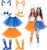 Halloween Costume Ears Headband Tail Skirt for Adult Women Halloween