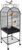Birdcage Open Top 54 Inch Birdcages with Pull-Out Tray, Rolling Bird Cages with Wheels for Parakeets, Parrot, Cockatiel, Pigeon, Finch Cage(Black)