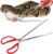 Snake Feeding Tongs,15 Inch Reptile Feeding Tongs,Extra Long Large Tweezers for Corn Ball Python Accessories,Bearded Dragon Tank Accessories,Pet Terrarium Supplies for Leopard Crested Gecko,Lizard