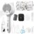 10Pcs Mist Spray Brush Kit for Cats & Dogs, Hair Health & Grooming Set | 100ml Waterless Shampoo, Cat Scratcher w/ Catnip, Nail Clippers, Toothbrush, Comb, Eye Ear Paw Dry Wipes & Gloves, Gift-Set