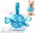 Interactive Dog Toys Dog Soccer Ball to Keep Them Busy(Blue) | Durable Automatic Moving Jumping Dog Balls with Straps for Small/Medium/Large Dogs,Rechargeable,Not for Aggressive Chewers
