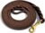 Guiding Star Leather Dog Leash for Small Dogs 6 ft Up to Medium Dogs, Small Thin Dog Leash for Puppies and Cats (1/3 inch Wide, 6 Feet, Brown)