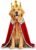 Dog Halloween Costumes for Large Dogs,Funny Dog Costume King Crown Cape(XL)