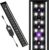 REPTITRIP 16-Inch LED UVB Reptile Light with Auto On/Off & Preset Day-Night Cycle Dimming, 4 UVI Modes Fixture Controller, 14W Aluminum UVA UVB Lamp for Bearded Dragons, Turtles & Snakes, 6500K