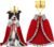 Halloween Dog King Costume Royal Cape with Crown for Medium Dogs