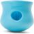 WEST PAW Zogoflex Toppl Interactive Treat Dispensing Puzzle Dog Toy for Mental Stimulation & Enrichment-Holds Kibble & Treats-Lickable, Freezable & Dishwasher Safe-Made in USA-Large-Aqua Blue
