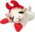 Multipet Lamb Chop Dog Plush Toy with Santa Hat – Squeaky Toy