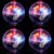 Frienda 4 Pcs Light up Cat Ball LED Motion Ghost Hunting Cat Ball(Clear)