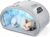 Pecute Cooling Dog House,with Cooling Mat for Small Dogs,Cat Bed,L,Gray | 6 Ice Packs for Cooler,Aluminum Film Insulation System,Breathable, Cool, Safe, and Sturdy AC Room for Cats in Hot Summer Days