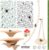 8 Pcs Jumping Spider Hide Enclosure Habitat, Spiders Hideout Climbing Rope Bridge Swings & Web, Mushroom Shelf, Jump Platform with Magnets for Pet Spider Habitat Accessories