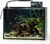 NICREW 2.5 Gallon Nano Nature Aquarium Kit, Ultra-Clear Rimless Desktop Fish Tank with Light and Filter, Perfect for Small Fish, Shrimp, or Betta, Basic Version, Black