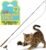 Forever Stick Unbreakable Cat Wand Toy, Durable Feather Teaser