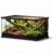 20″x12″x10″ Reptile Terrarium, Escape-Proof Glass Terrestrial Vivarium for Small Desert Reptiles Such as Leopard Geckos, with Escape-Proof Lock & Feeding Hatch